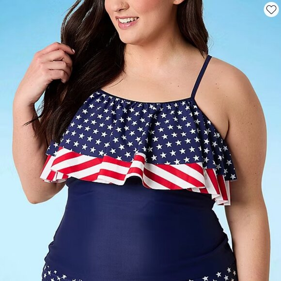 Oasis Stars and Stripes Tankini Set - Picture 2 of 16